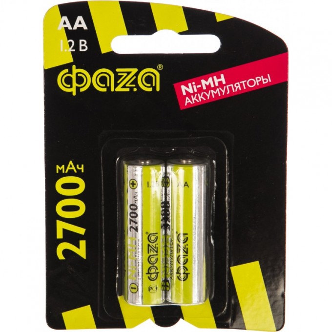 Элемент питания аккумуляторный JAZZWAY AA 2700мАч Ni-MH 5003002 Элемент питания аккумуляторный JAZZWAY AA 2700мАч Ni-MH 5003002