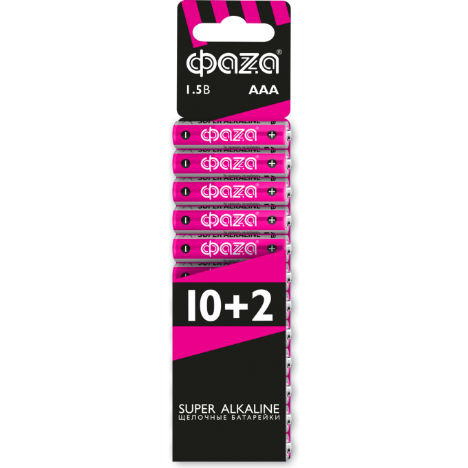 Элементы питания JAZZWAY LR03 (AAA) Super Alkaline набор 10+2 2854612 Элементы питания JAZZWAY LR03 (AAA) Super Alkaline набор 10+2 2854612