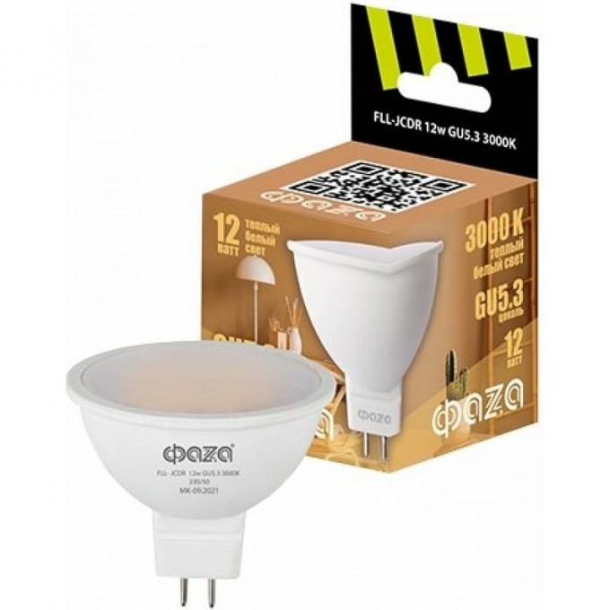 Лампа JAZZWAY ФАZА FLL- JCDR 12w GU5.3 3000K 230/50 5038684 Лампа JAZZWAY ФАZА FLL- JCDR 12w GU5.3 3000K 230/50 5038684