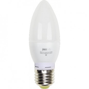 Лампа светодиодная JAZZWAY PLED-ECO C37 5W E27 3000K