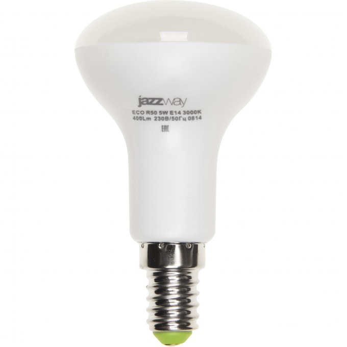 Лампа светодиодная JAZZWAY PLED-ECO R50 5W E14 3000K 1037015A Лампа светодиодная JAZZWAY PLED-ECO R50 5W E14 3000K 1037015A