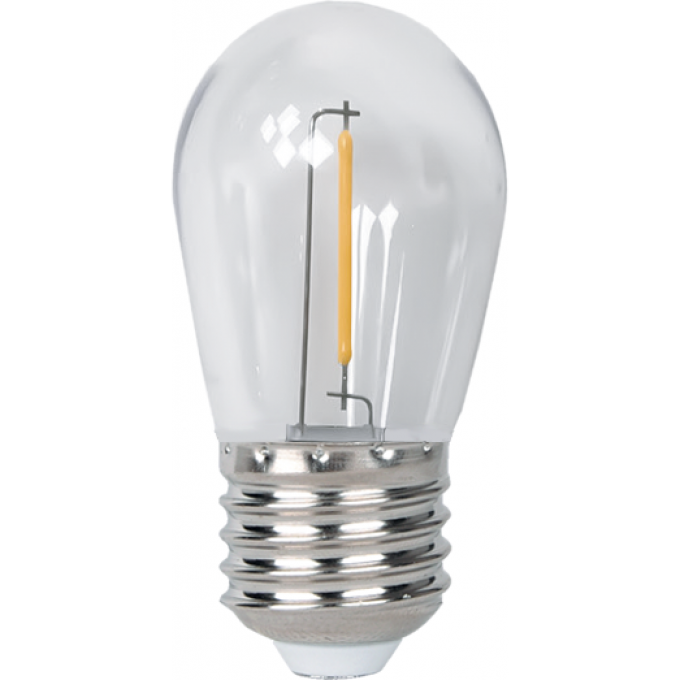 Лампа светодиодная JAZZWAY PLED-ECO S14 1W E27 2700K CLEAR 5040625 Лампа светодиодная JAZZWAY PLED-ECO S14 1W E27 2700K CLEAR 5040625