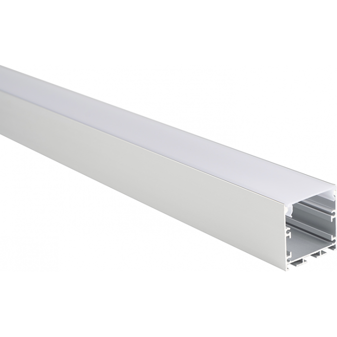 Профиль накладной JAZZWAY PAL 5035 (комплект 2м; 2глухих заглушки; рассеиватель матов.; 4клипсы крепежных) 5049956 Профиль накладной JAZZWAY PAL 5035 (комплект 2м; 2глухих заглушки; рассеиватель матов.; 4клипсы крепежных) 5049956