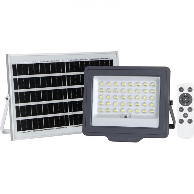 Прожектор JAZZWAY с солнечными панелями PFL SOLAR 100 6500K IP65 5044418 Прожектор JAZZWAY с солнечными панелями PFL SOLAR 100 6500K IP65 5044418