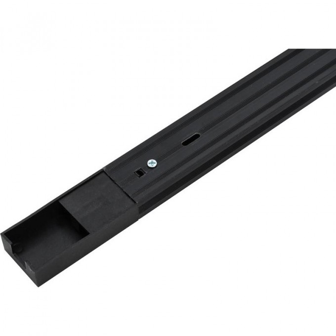 Шинопровод для трековых систем JAZZWAY PTR P 1M-BL черный (пластик) 1м 5051997 Шинопровод для трековых систем JAZZWAY PTR P 1M-BL черный (пластик) 1м 5051997