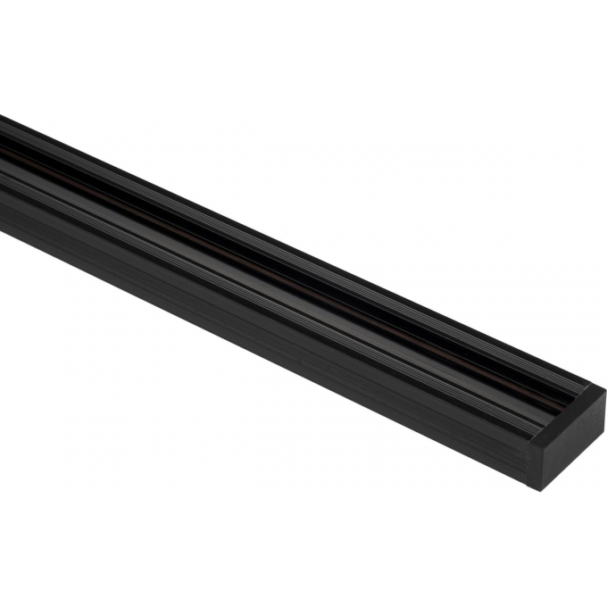 Шинопровод для трековых систем JAZZWAY PTR P 2M-BL черный (пластик) 2м 5052031 Шинопровод для трековых систем JAZZWAY PTR P 2M-BL черный (пластик) 2м 5052031