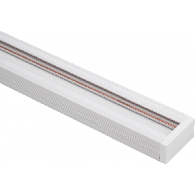 Шинопровод для трековых систем JAZZWAY PTR P 2M-WH белый (пластик) 2м 5052017 Шинопровод для трековых систем JAZZWAY PTR P 2M-WH белый (пластик) 2м 5052017