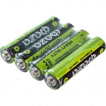 Солевые элементы питания JAZZWAY ФАZА Heavy Duty R03 Shrink-4 Солевые элементы питания JAZZWAY ФАZА Heavy Duty R03 Shrink-4