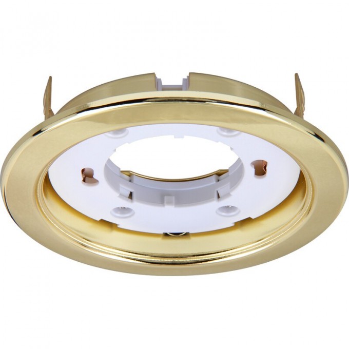 Светильник встраиваемый JAZZWAY PGX53 10639. 3 ZOLOTO GLYANCEVOE 106*39MM 1016867 Светильник встраиваемый JAZZWAY PGX53 10639. 3 ZOLOTO GLYANCEVOE 106*39MM 1016867