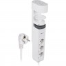 Удлинитель JAZZWAY ETD-03U-150-wh 3х1.5м на струбцине с заземлением с выключателем 3 USB выхода (2А+1С) IP20 ПВС 3х1 5059535